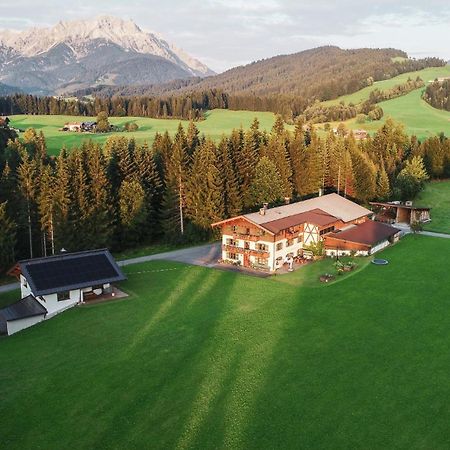 Villa Bauernhof Niederfilzboden Fieberbrunn Exterior foto