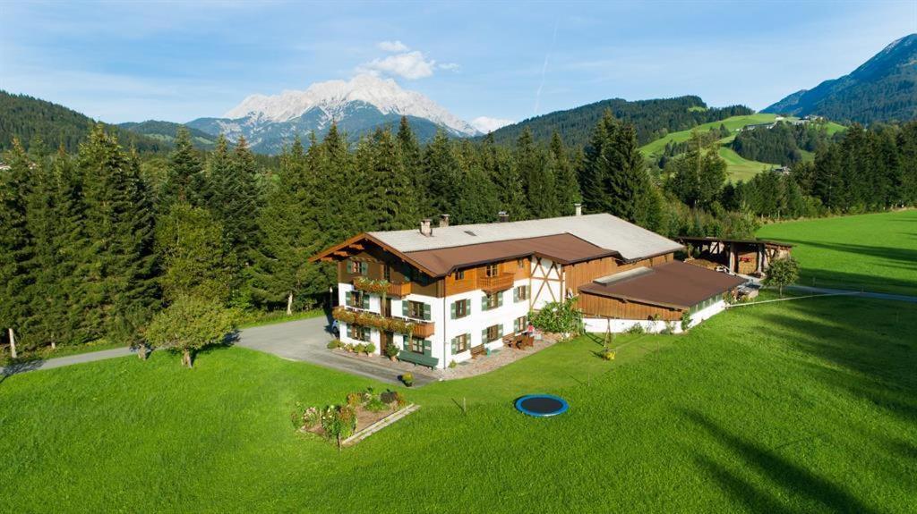 Villa Bauernhof Niederfilzboden Fieberbrunn Exterior foto
