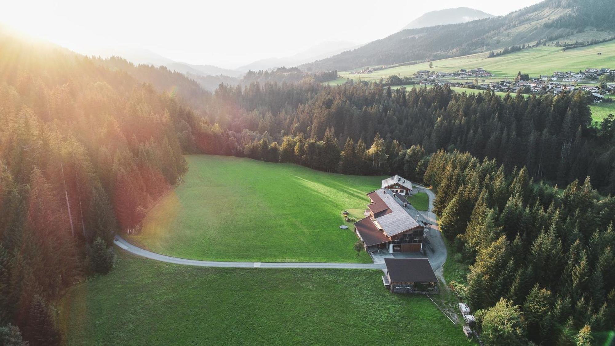 Villa Bauernhof Niederfilzboden Fieberbrunn Exterior foto