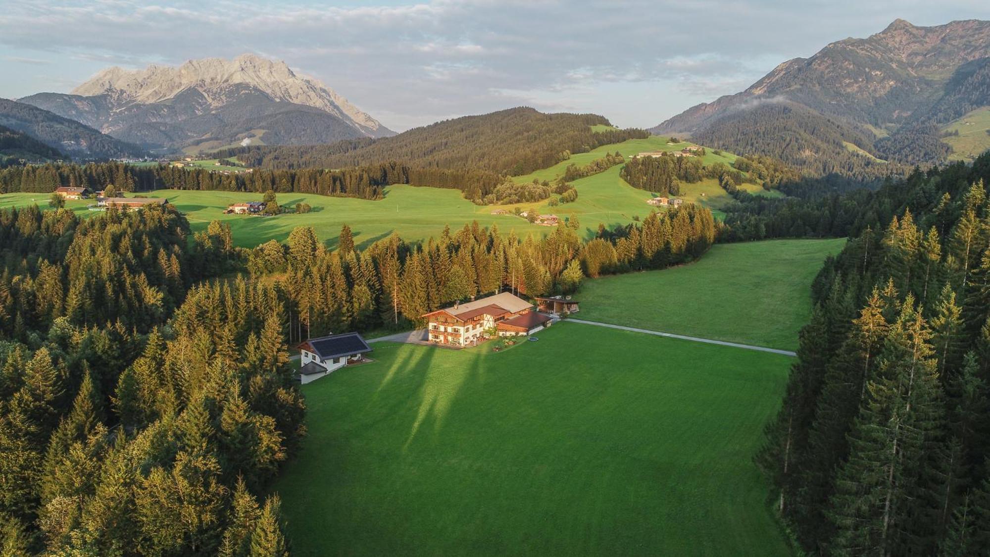 Villa Bauernhof Niederfilzboden Fieberbrunn Exterior foto