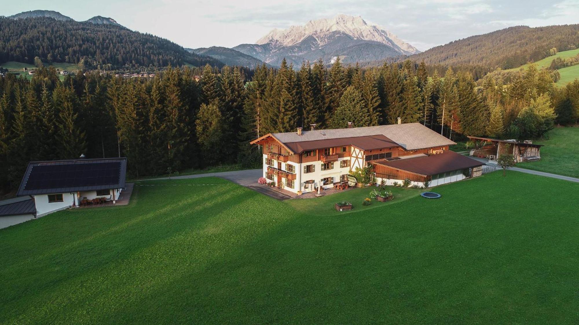 Villa Bauernhof Niederfilzboden Fieberbrunn Exterior foto